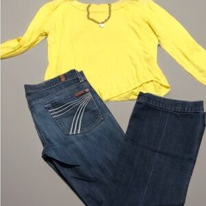 ❌ S O L D❌Straight leg jeans